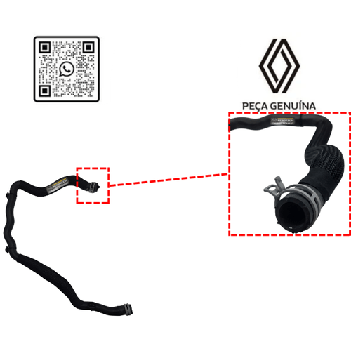 RN 14585R 217414585R MANGUEIRA RADIADOR KARDIAN 1.0 12V H5D - 3
